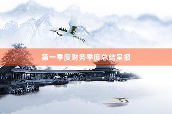 第一季度财务季度总结呈报